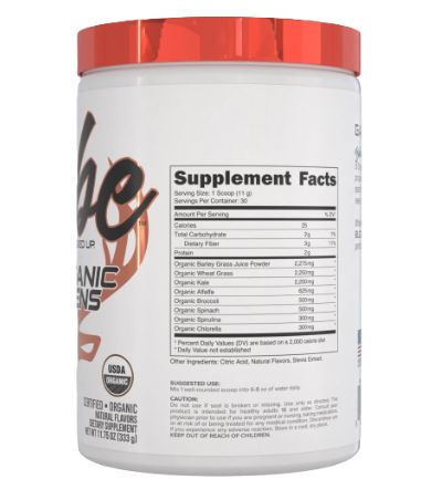 Bucked Up Babe Organic Greens