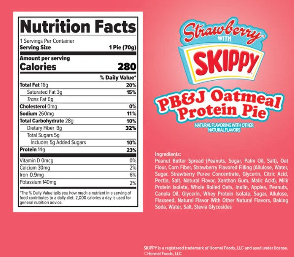 Redefine Foods Oatmeal Protein Pies
