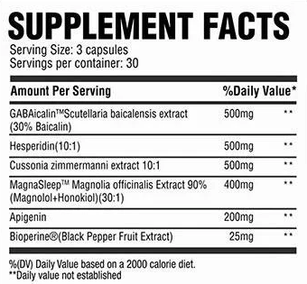 Chemix Lifestyle Sleep | Nighttime Recovery & Relaxation Support