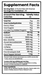 SMASH Pre-Workout Gummies supplement facts label showing ingredients and energy formula