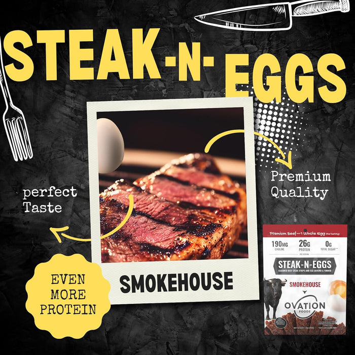 Ovation Foods Steak-N-Eggs Protein Packed