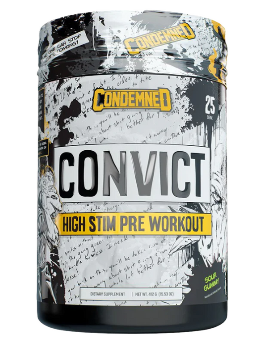 Condemned Labz Convict | High Stim Pre-Workout