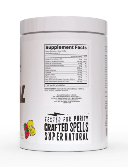 Black Magic RITUAL | High-Stim Pre-Workout for Energy & Performance