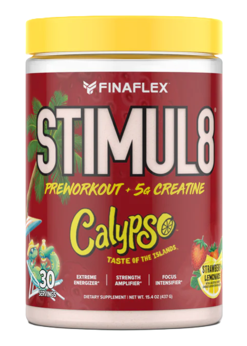 "Finaflex Stimul8 + Creatine Pre-Workout Strawberry Lemonade | TigerFitness.com