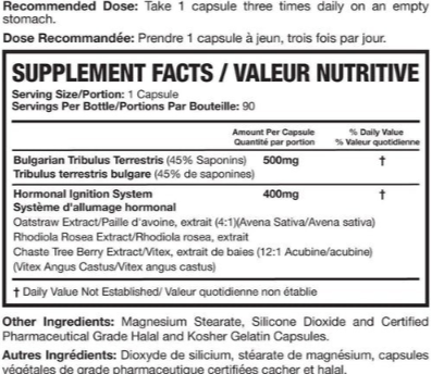 Magnum Tonic Testosterone Support Supplement Facts and Ingredients  – TigerFitness.com