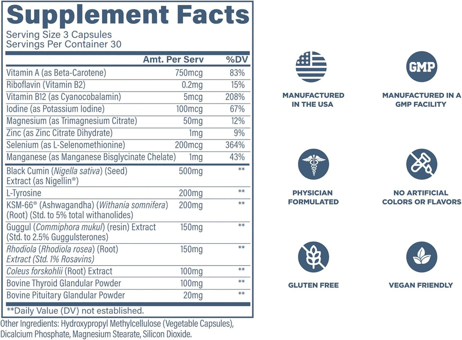 Revive MD Thyroid+ | Thyroid, Metabolism & Energy Support