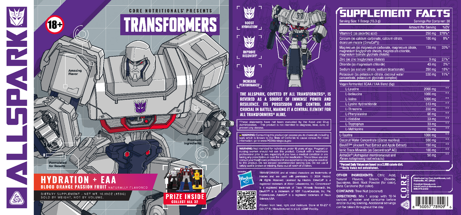 Allspark Transformers Hydration + EAA