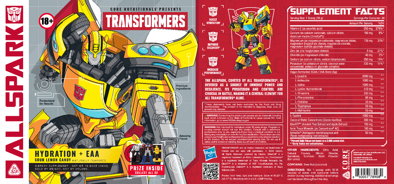 Allspark Transformers Hydration + EAA