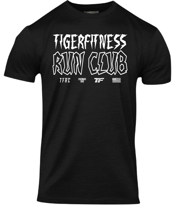 TF Metal Run Club T-Shirt in Black