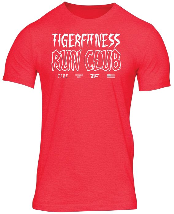 TF Metal Run Club T-Shirt in Red
