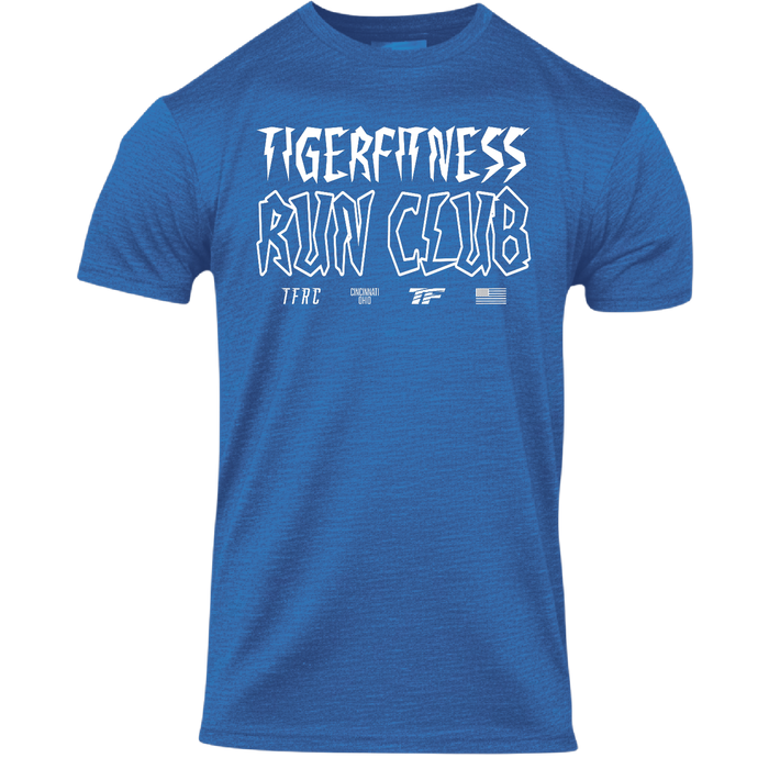 TF Metal Run Club T-Shirt in Royal Blue