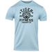 TF Stamped Tiger T-Shirt in Ice Blue