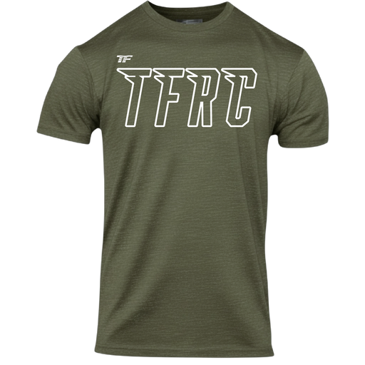 TF Wings Run Club T-Shirt in Military Green