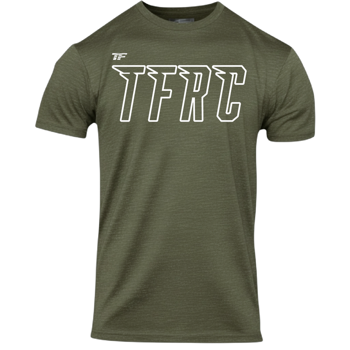 TF Wings Run Club T-Shirt in Military Green