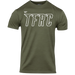 TF Wings Run Club T-Shirt in Military Green