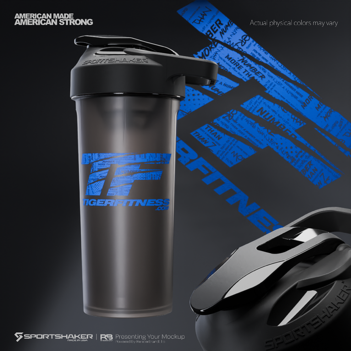 TF Grunge Thin Blue Line Sportshaker Bottle 27oz