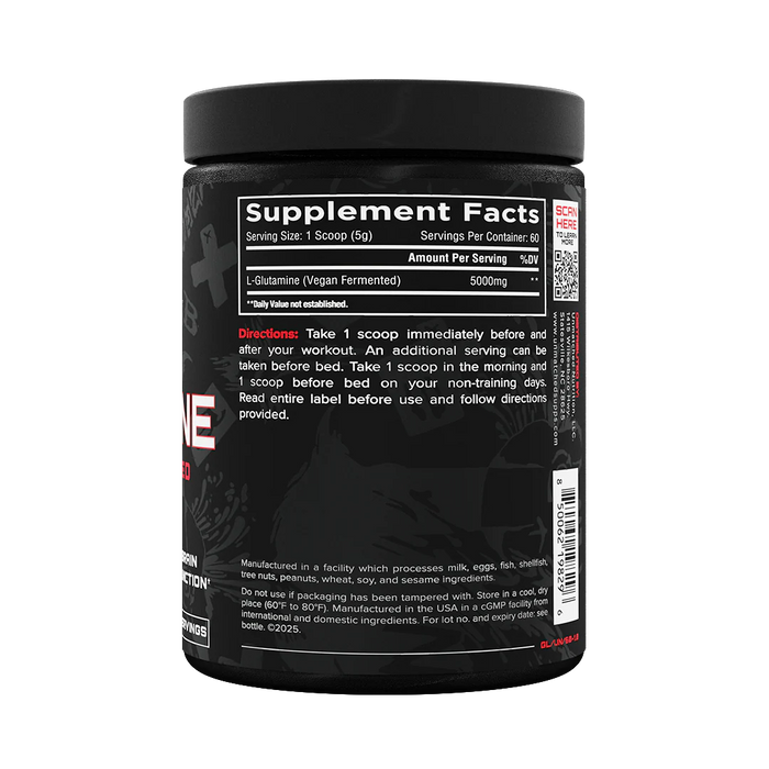 Unmatched Glutamine Powder | Vegan Fermented L-Glutamine