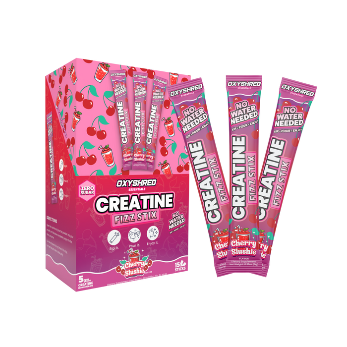 EHPlabs OxyShred Creatine Fizz Stix Cherry Slushie