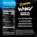 Supplement Facts Vanilla Ice Cream – MUTANT Whey Ingredients & Nutrition Label – TigerFitness