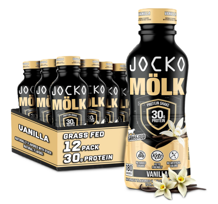 Jocko Fuel Molk Protein RTD Vanilla– TigerFitness.com