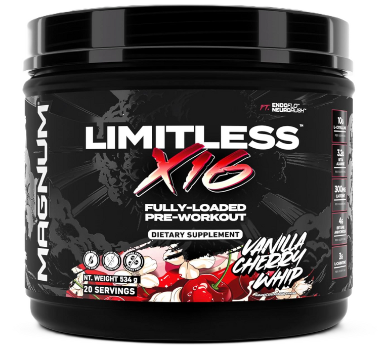 Limitless X16 | Extreme Pre-Workout Energy, Focus & Performance Booster