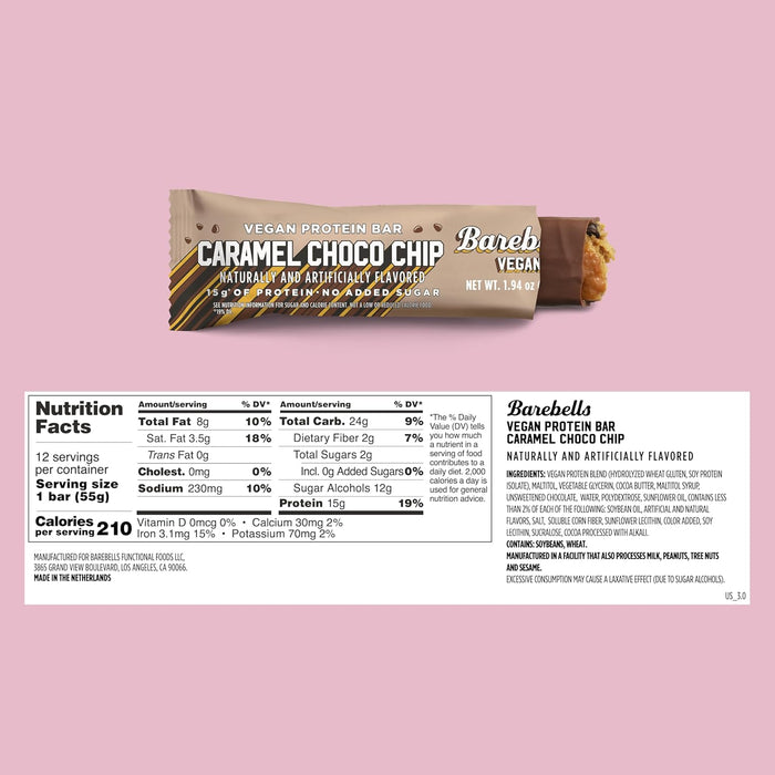 Barebells Protein Bar | High Protein, No Added Sugar
