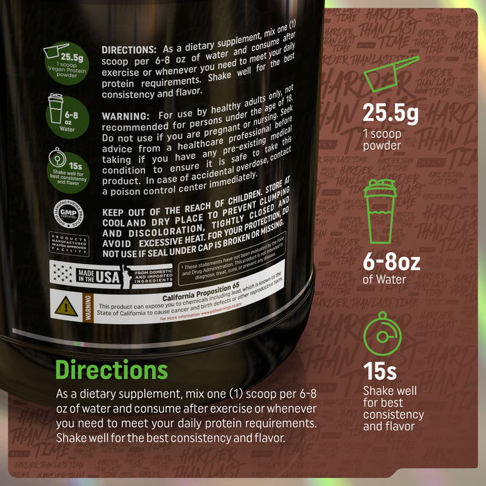 HTLT Vegan Protein how to use