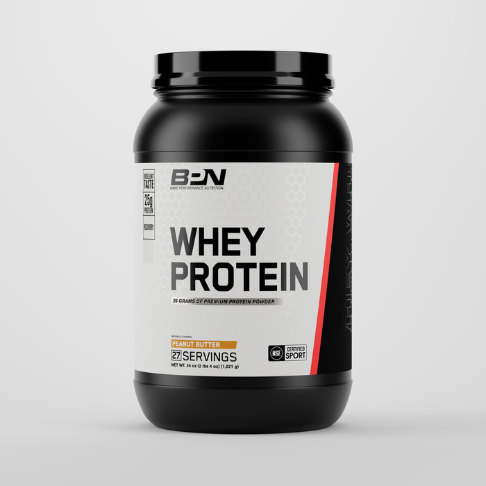 BPN Whey Protein Peanut Butter whey and casein protein powder, 2 lb