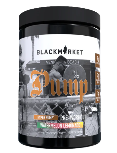 BlackMarket Labs PUMP | Stim-Free Pre-Workout for Pumps