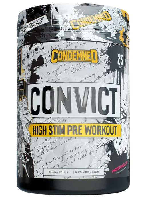 Condemned Labz Convict | High Stim Pre-Workout