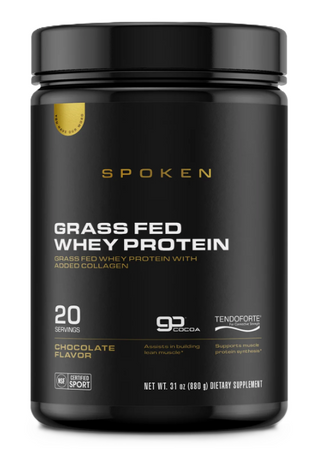 Spoken Grass-Fed Whey + Collagen Protein