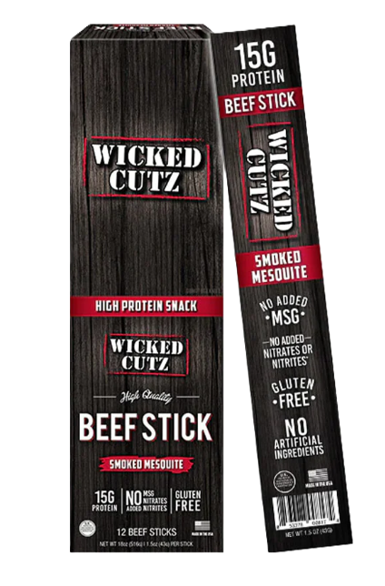 Wicked Cutz BEEF Sticks