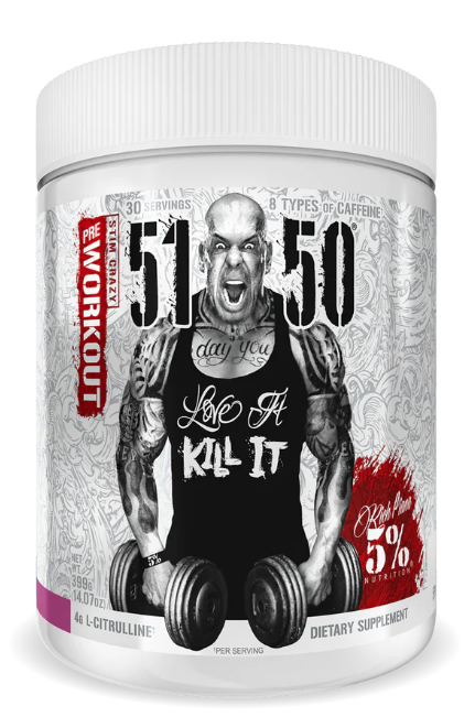 5% Nutrition 5150 | High-Stim Pre-Workout for Energy, Focus & Pumps