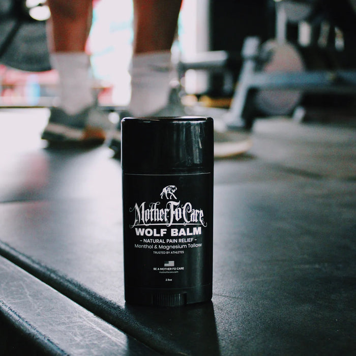 Mother Fo Care Wolf Balm | Tallow Menthol & Capsaicin Pain Relief Stick