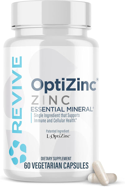 Revive MD Zinc Supplements for Immune & Cellular Health Support