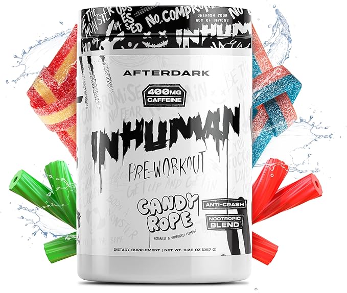 Unleash Intense Power and Focus with AfterDark Inhuman Pre-Workout Tiger Fitness Unleash Intense Power and Focus with AfterDark Inhuman Pre-Workout Tiger Fitness