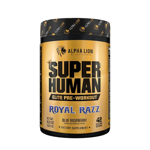Alpha Lion Superhuman® Elite Pre-Workout – Royal Razz - Blue Raspberry