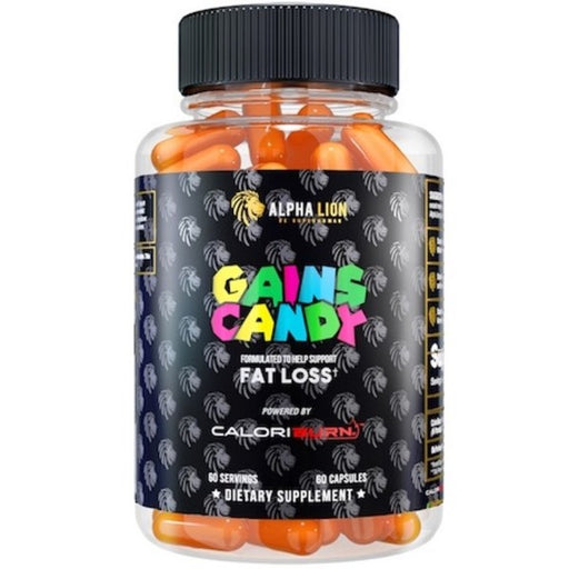 Alpha Lion Gains Candy CaloriBURN Metabolism Support - 60 Capsules 