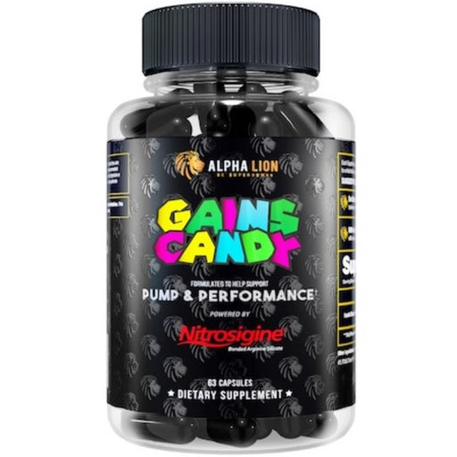 Alpha Lion Gains Candy Nitrosigine Pump Formula 63 Capsules