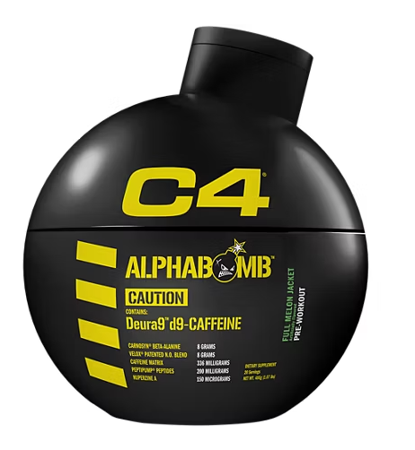 Cellucor C4 Alpha Bomb | Stim-Free Nitric Oxide Pump Pre-Workout