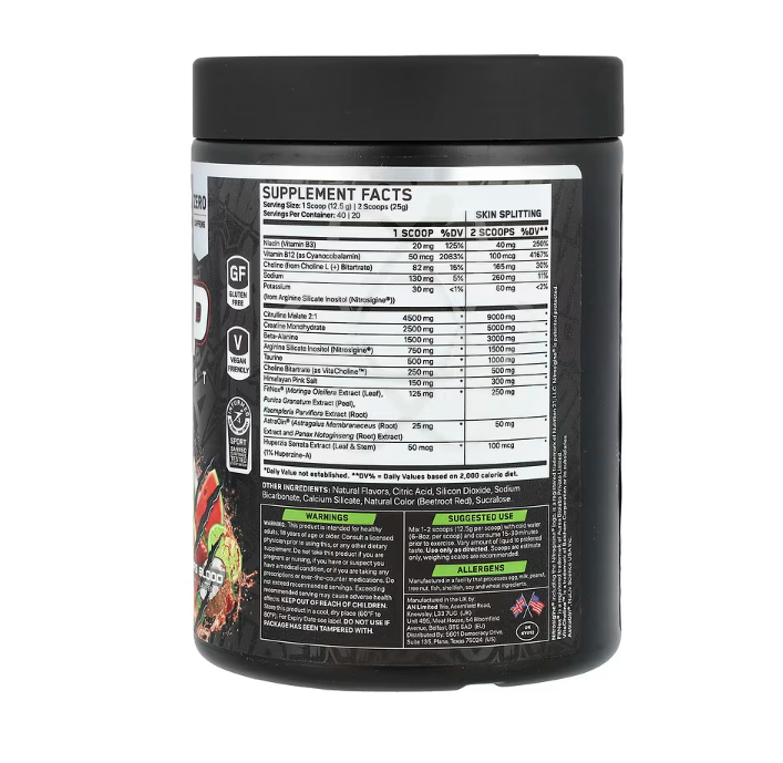 ABE Nation Stim-Free Pump | Pre-Workout Nitric Oxide & Muscle Pumps