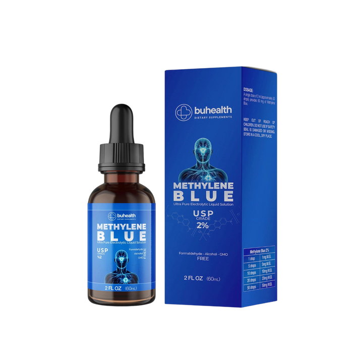 Methylene Blue USP Grade 2% 60ml (2 Fl. Oz)