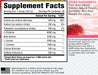 Core Nutritionals PRE supplement facts panel: 6000mg L-Citrulline, 3200mg beta-alanine, 2000mg L-Taurine, 1000mg L-Tyrosine, 500mg choline bitartrate, 200mg caffeine anhydrous