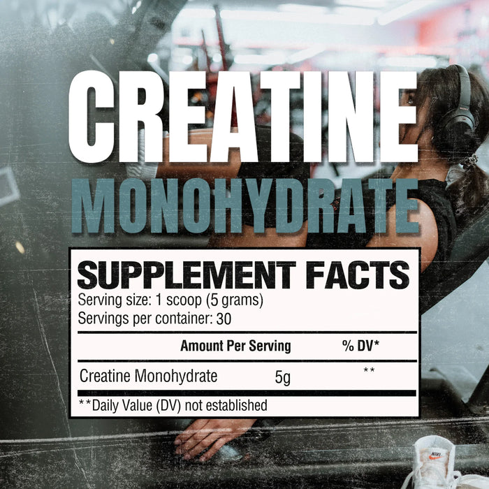 RAW Creatine Monohydrate Powder