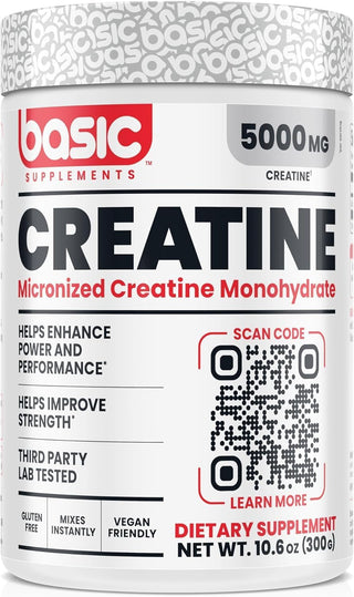Basic Supplements Creatine Monohydrate