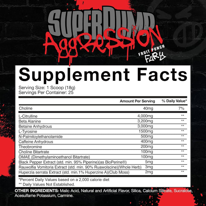 SuperPump Aggression | Pre-Workout