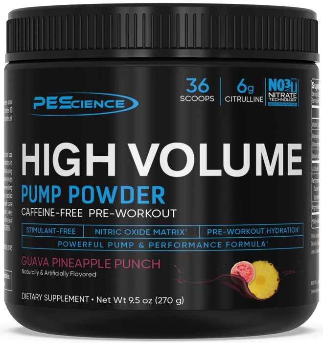 PEScience High Volume Guava Pineapple Punch 36 servings