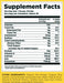 HTLT Vegan Protein Nutrition Facts