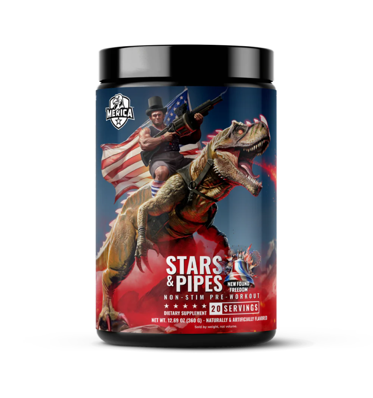 Stars & Pipes | Stim - Free Pump Agent - Merica Labz - Tiger Fitness