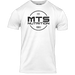 MTS EST MMXI Tee in White with black logo
